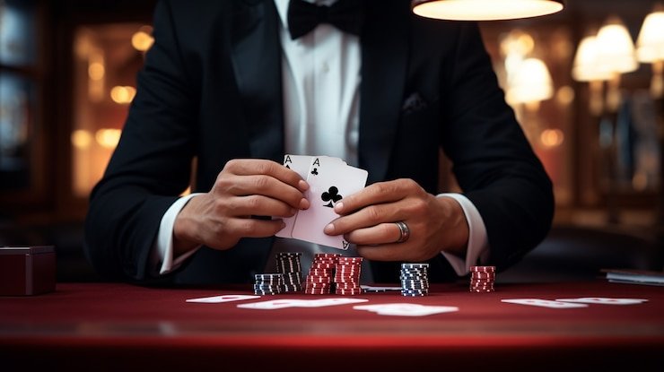 Antarmuka permainan Domino QQ di platform ubitoto dengan tata letak meja dan kartu pemain